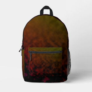 Amber Fade Printed Backpack