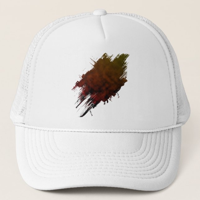Amber Fade Trucker Hat (Front)