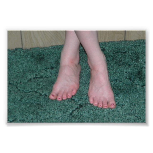 Amber Feet Photo Print (Front)