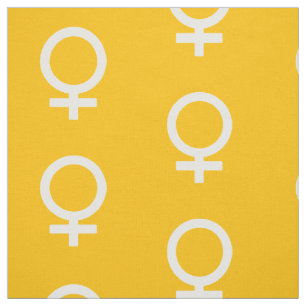 Amber Female Symbol Fabric