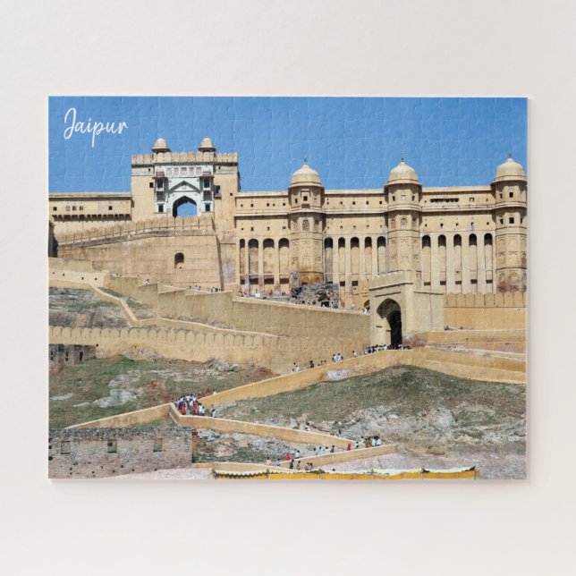 amber fort india jigsaw puzzle (Horizontal)