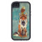 Amber Fox & Owl Blue Rose Case