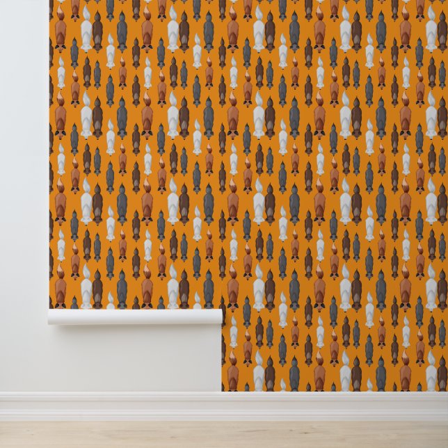 Amber Foxwood Hollow Wallpaper (Application)