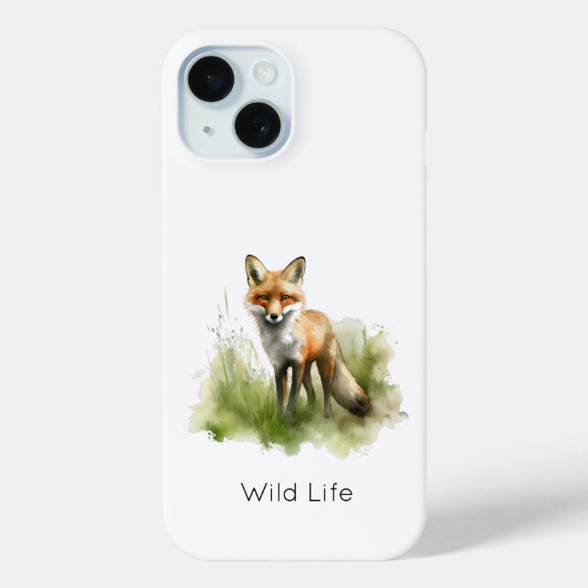 Amber Gaze: Meadow Fox, custom Case-Mate iPhone Case (Back)