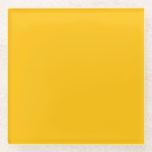 Amber Glass Coaster