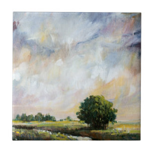 Amber Glow II Tile