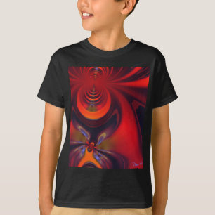Amber Goddess – Orange and Gold Passion T-Shirt