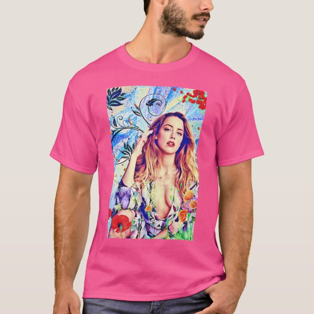 Amber Heard T-Shirt (Front)