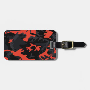 Amber Highlights Camo Luggage Tag