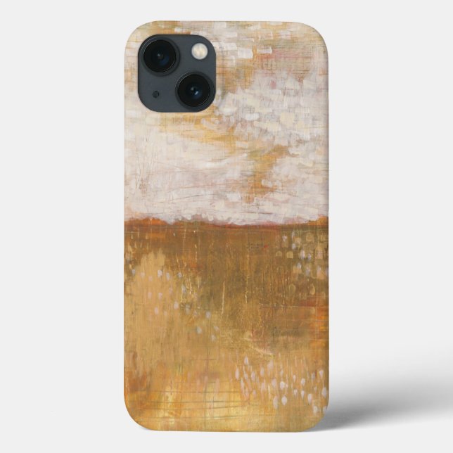 Amber Horizon Abstract Print | Melissa Averinos Case-Mate iPhone Case (Back)