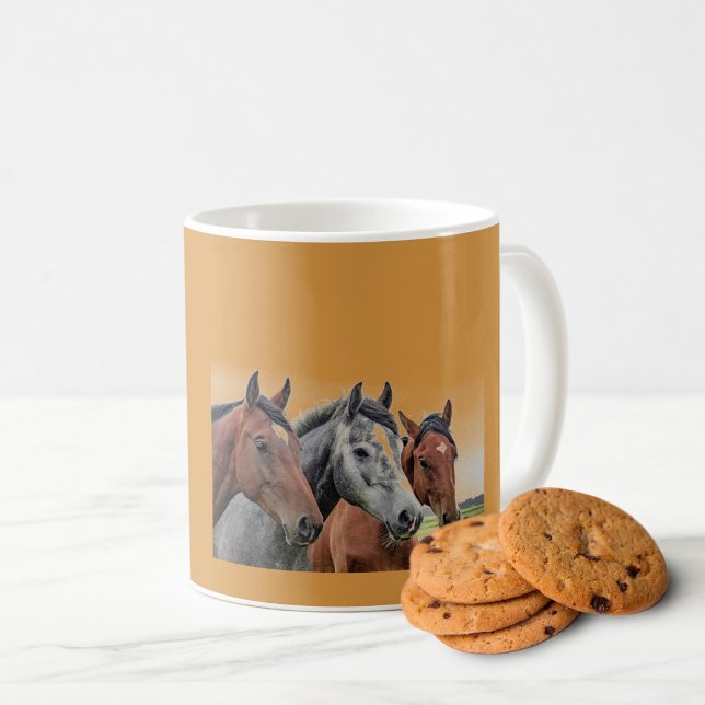 Amber Horse Head Mug: Perfect Gift Coffee Mug (Creator Uploaded)