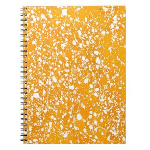 Amber Marble Notebook