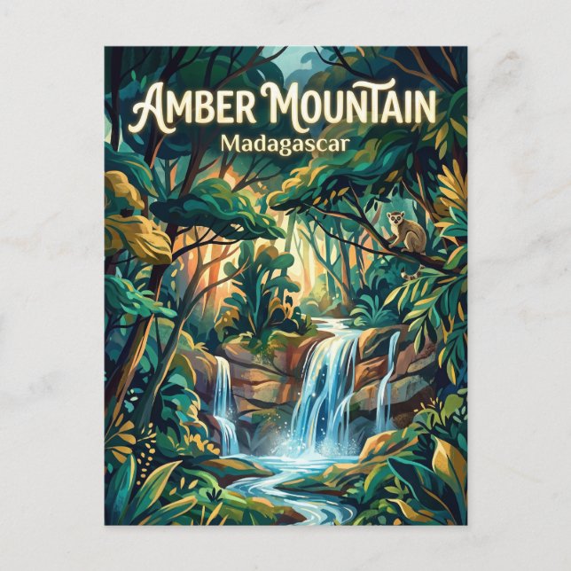 Amber Mountain National Park Madagascar Postcard (Front)