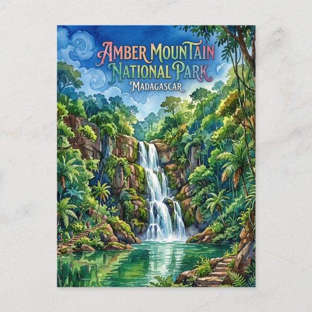 Amber Mountain National Park Madagascar Postcard (Front)