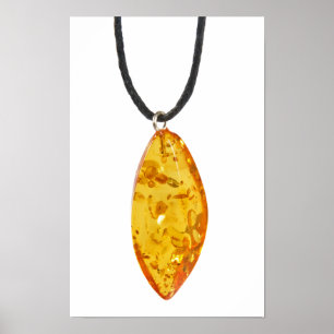 Amber necklace poster