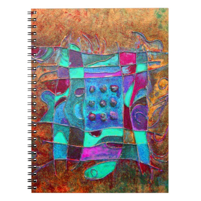 ”Amber Opening” by Paul Buică Notebook (Front)