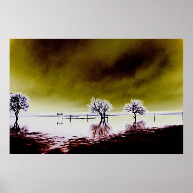 Amber Sky Poster (Front)