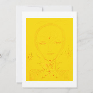 Amber Thank You Card