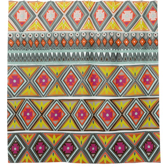 amber veneto shower curtain (Front)