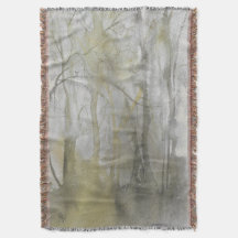 Amber Wilds Watercolor Abstract Print
