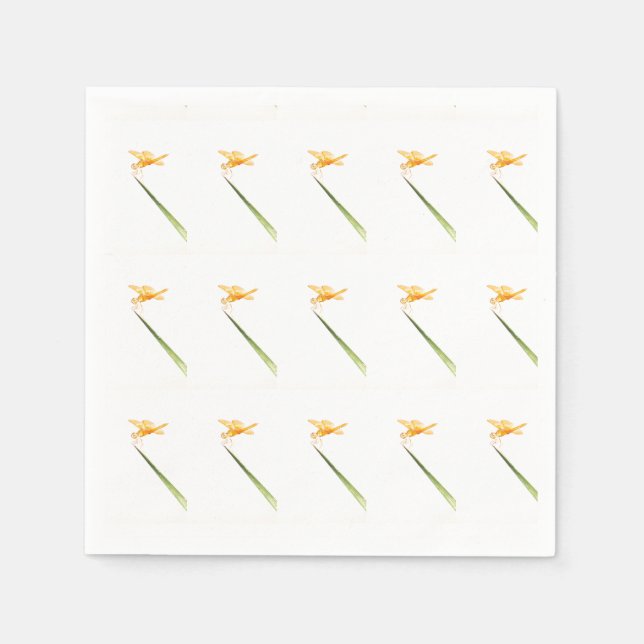Amber-wing dragonflies all-around napkin (Front)
