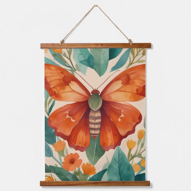 Amber Wings Hanging Tapestry (Front)