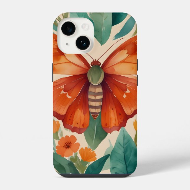 Amber Wings iPhone Case (Back)