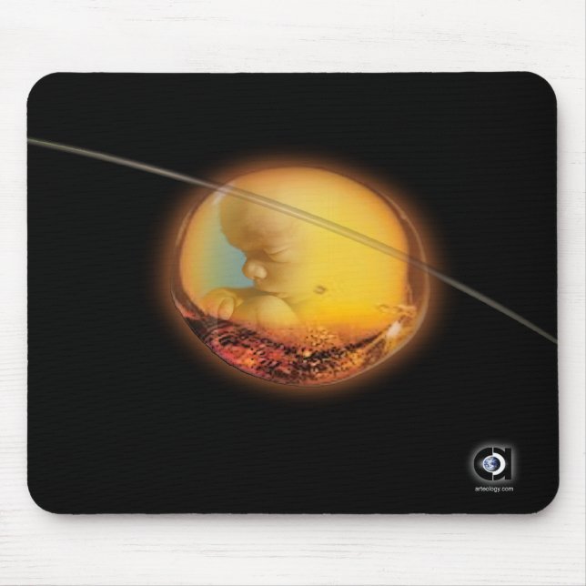 AMBER WOMB MOUSE PAD (Front)
