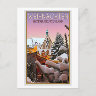 Amberg - Weihnachten Bayern Postcard