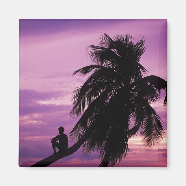 Ambergris Caye, Belise, Central America. Magnet (Front)