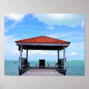 Ambergris Caye, Belise Poster