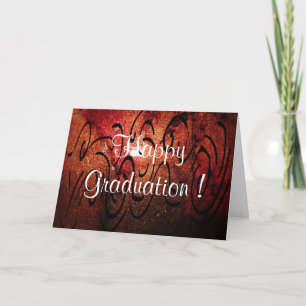 Amber's Abstract Graduation Card !