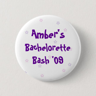 Amber's Bachelorette Bash 6 Cm Round Badge