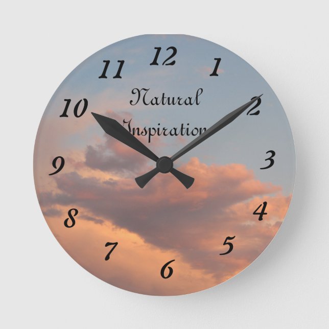 Ambers Natural Inspiration Clock ! (Front)