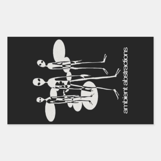 Ambient Abstractions Alien Stickers (Front)