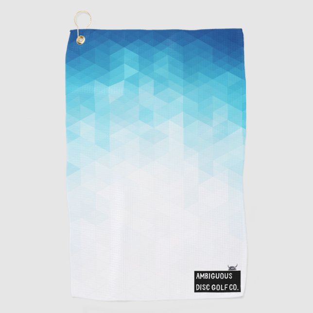 Ambiguous Disc Golf Disc Bag Towel (Front)