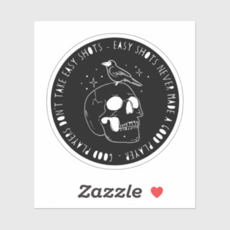 Ambiguous Disc Golf Sticker