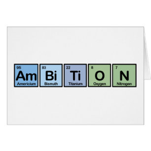 Ambition made of Elements