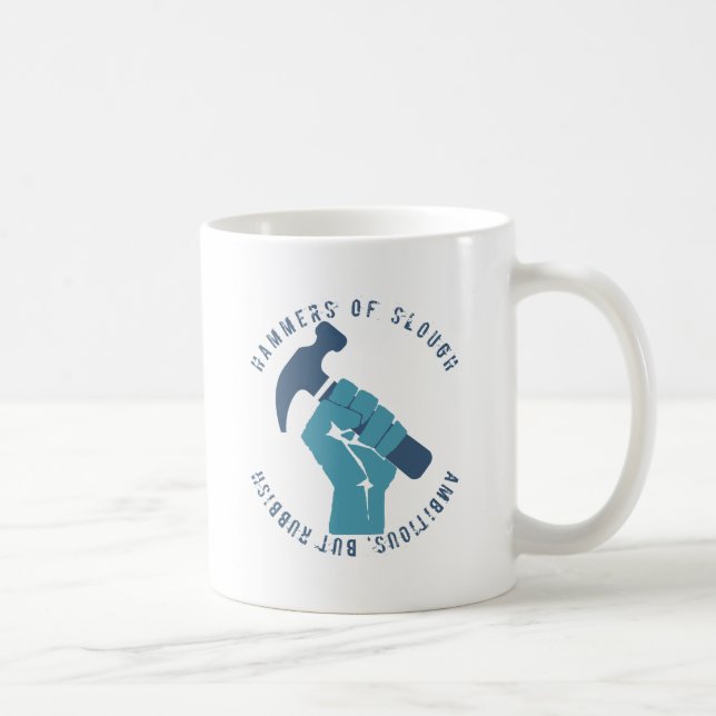 Ambitious But Rubbish Coffee Mug (Right)