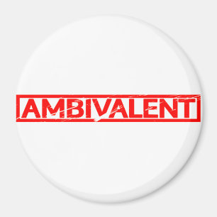 Ambivalent Stamp Magnet