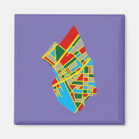 Ambler, PA Map Magnet
