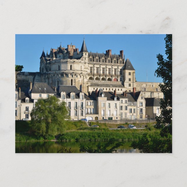 Amboise castle in France Postcard (Front)