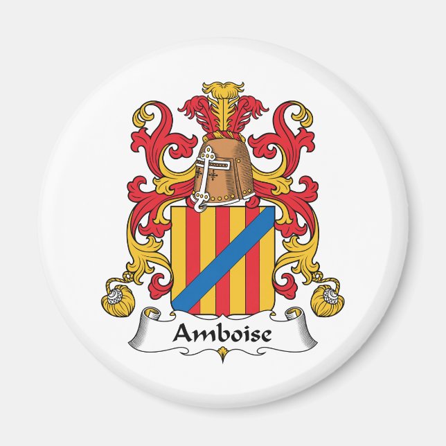 Amboise Family Crest Magnet (Front)