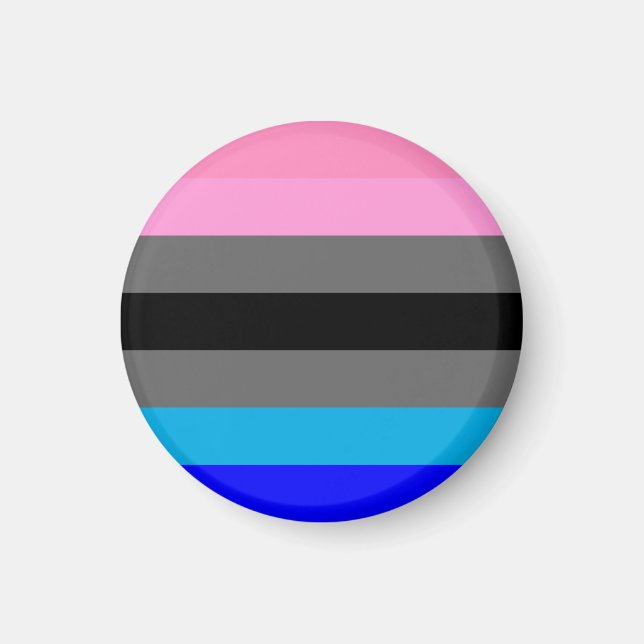 Ambonec Pride Flag Magnet (Front)