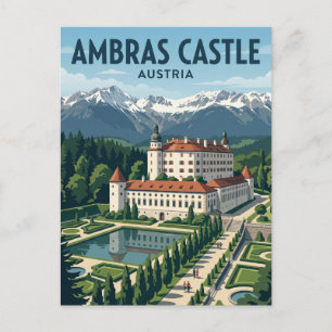 Ambras Castle Austria Postcard