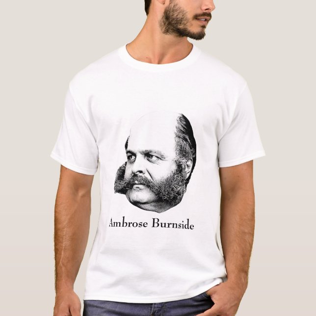 Ambrose Burnside T-Shirt (Front)