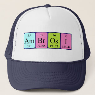 Ambrosi periodic table name hat