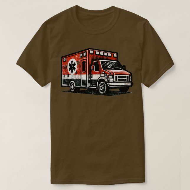 Ambulance 4 T-Shirt (Design Front)