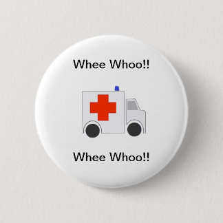 Ambulance 6 Cm Round Badge