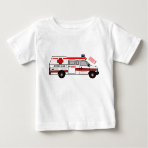 Ambulance cartoon illustration baby T-Shirt